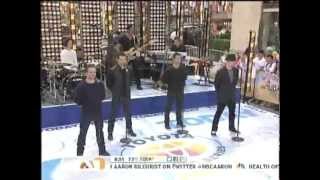98 Degrees on The Today Show *Because of You* 8/17/12