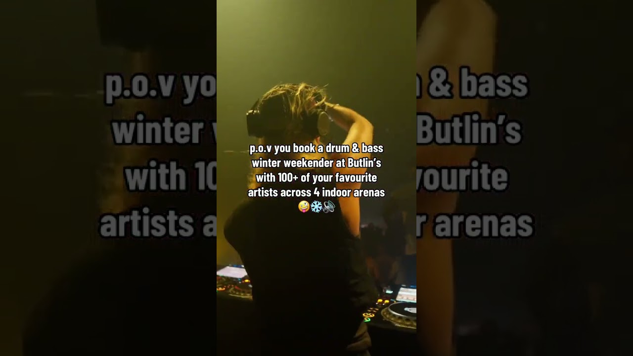 DNB AT BUTLINS? #shorts #dnb #rave