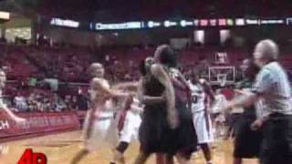 Raw Video: Women's Basketball Brawl