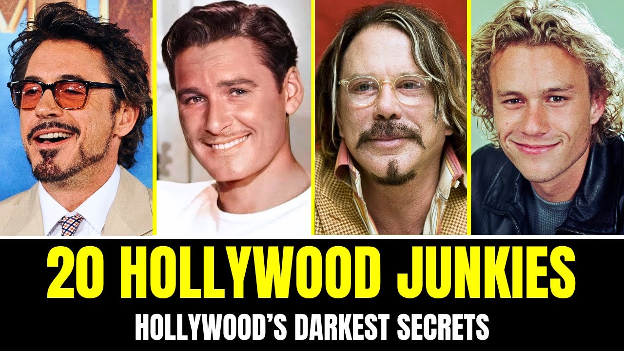 20 CELEBS Who Became JUNKIES – Hollywood’s Darkest Secrets