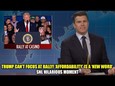 Weekend Update: Trump Struggles to Focus at Rally, Calls “Affordability” a New Word | Trendscope