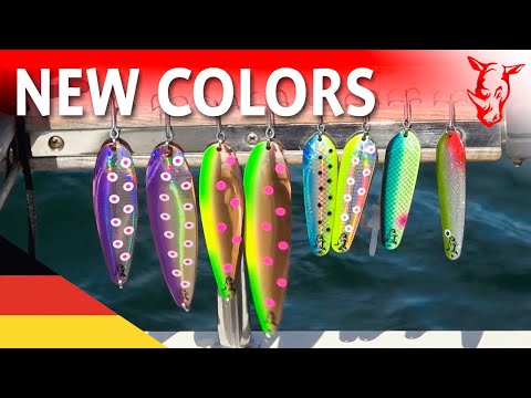 DIESE BLINKER FANGEN LACHS, MEFO & CO. - Neue Farben für jede Tackle Box