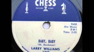 LARRY WILLIAMS  Baby, Baby  DEC '59