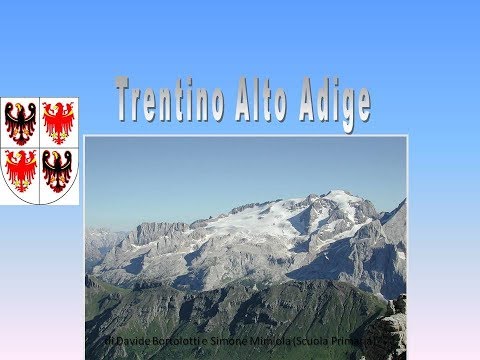 Trentino-Alto Adige. Geography lesson