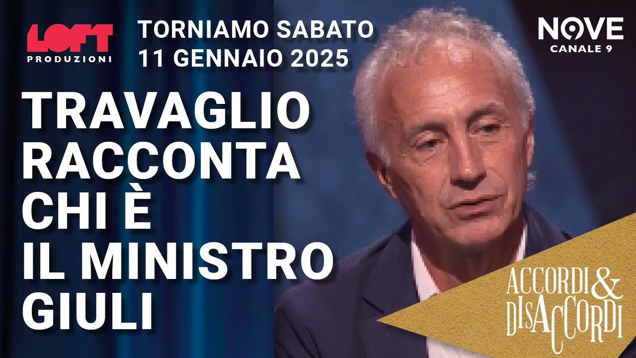 Marco Travaglio racconta chi è il ministro Giuli