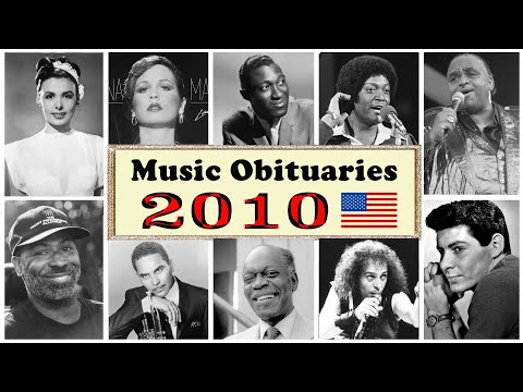 2010 Music Obituaries: 37 American Icons We Lost in | Legacy Echo