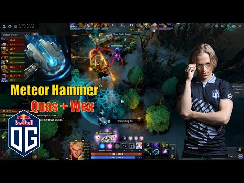 Quas Wex Topson Is Back INVOKER BUILD Meteor Hamme in patch 7.27