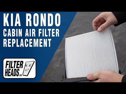 How to Replace Cabin Air Filter 2007 Kia Rondo | AQ1118