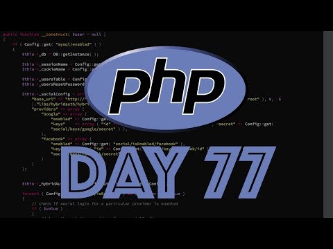 PHP Web Framework Day 1 Intro Overview