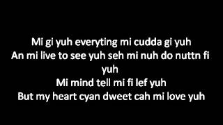 Vybz Kartel Aka Addi Innocent - Cant Call Dis A Love Song  (LYRICS)