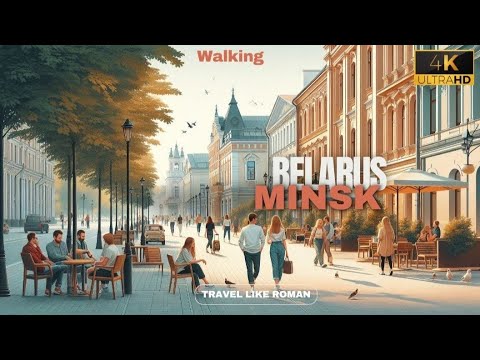 MINSK City Tour in 4K: ✅️  Explore Top Sights & Cultural Highlights