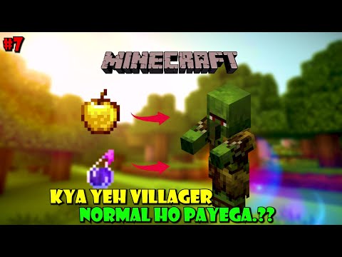 Insane Minecraft transformation: Zombie to Villager! #7