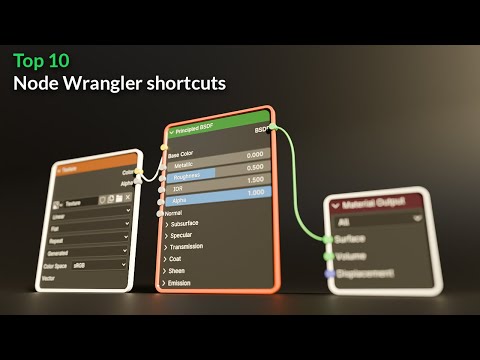 Node Wrangler Shortcut