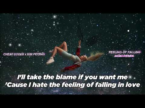 Feeling Of Falling (Lyrics) - Cheat Codes & Kim Petras (Steve Aoki Remix)