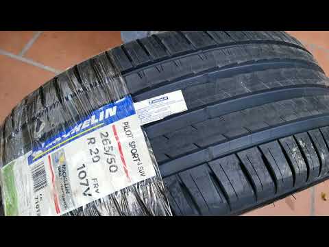 265/50R20 michelin Pilot sport
