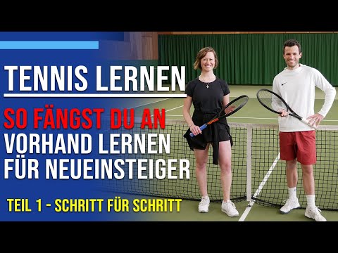 Learn how to play a tennis forehand for beginners | Step by step | Tennis Mastery