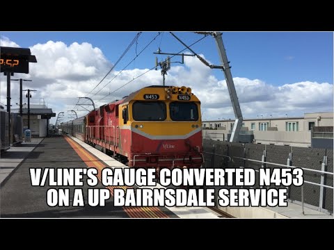 V/Line's Gauge Converted N453 On an Up Bairnsdale Service (8460)