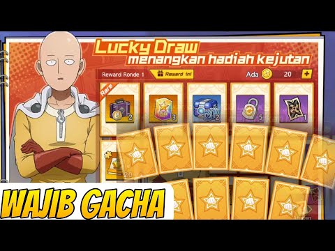 AKHIRNYA MUNCUL LAGI LUCKY DRAW🔥, INI SIH WAJIB GACHA ABISIN - One Punch Man The Strongest