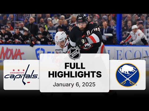 NHL Highlights | Capitals vs. Sabres | January 06, 2025