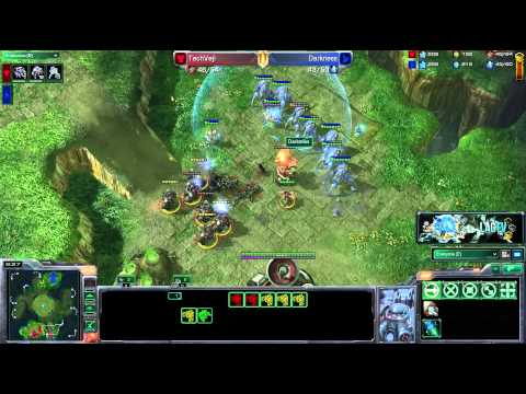 TechVeji (T) VS Darkness (P) -- Starcraft 2 [LAGTV]