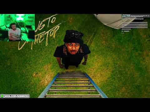 Adin Ross Reacts To - DDG - Going To The Top