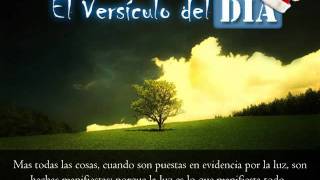 Miniatura del video: El versiculo del dia  com   Efesios 5 v13