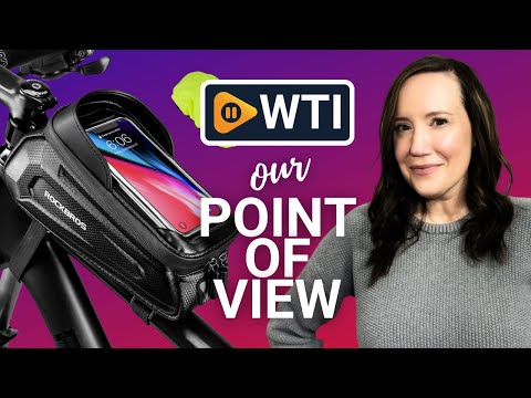 ROCKBROS Bike Bag Phone Mount Bag Bicycle Accessories Pouch - WTI product video review