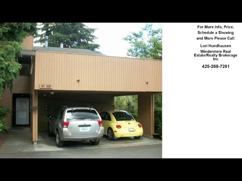 11201 3RD AVE SE 41B, EVERETT, WA Presented by Lori Hundhausen.
