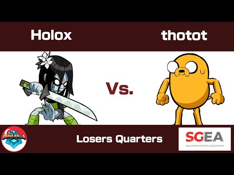 SGEA Online - Holox (Hattori) vs. thotot (Jake) [Losers Quarters]