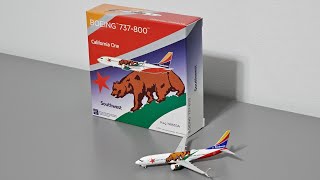 NG Model 1/400 Southwest Airlines Boeing 737-800 (N8653A) Model Airplane Review