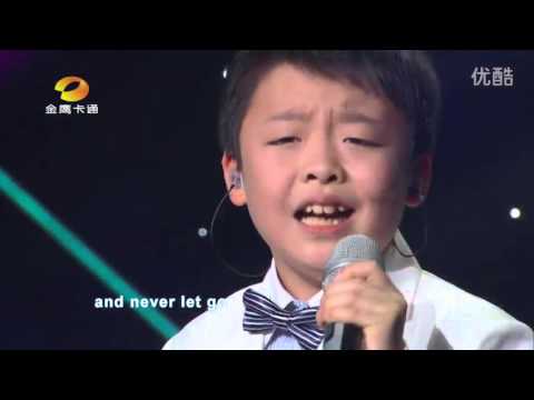 李成宇Jeffrey Li - I Surrender - Let's Sing Kids 2015，中国新声代