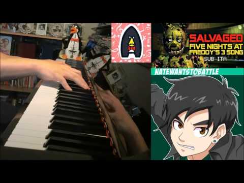 Five Nights At Freddy's 3 Song - Salvaged - NateWantsToBattle (Advanced Piano Cover)