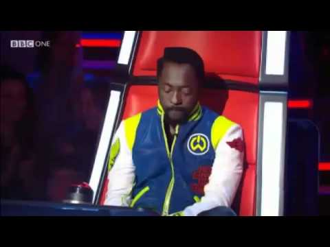 Jaz Ellington Ordinary People The Voice UK Will.i.am & Jessie J getting emotional