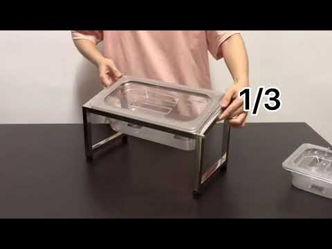 Silver 1/1 200mm ss gn pan, for restaurant