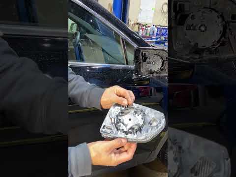 Replace Cadillac Mirror Glass GM KeepSwingin Garage heated side view
