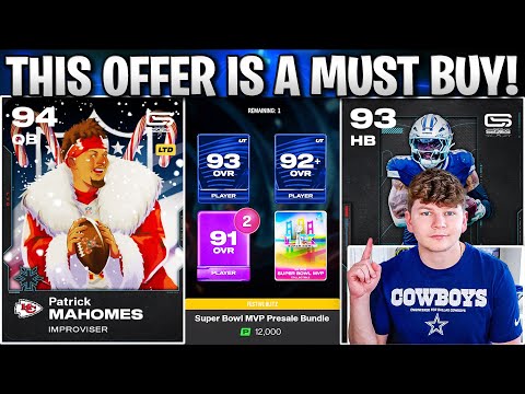 THIS OFFER IS A MUST BUY! SUPER BOWL MVP BUNDLE, FESTIVE BLITZ, AND COLLECTOR SERIES!
