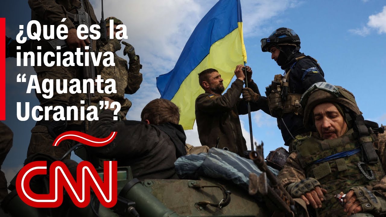 ¿Qué es la iniciativa “Aguanta Ucrania” contra la invasión rusa?