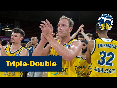 Historische Performance: Luke Sikma mit dem ersten ALBA-Triple-Double der BBL-Geschichte
