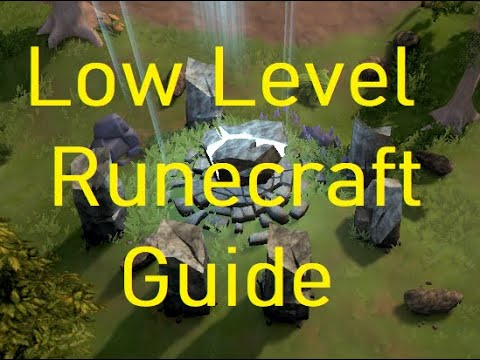 How To Train The Starting Levels Of The Runecrafting Skill