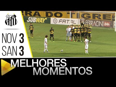Novorizontino 3 x 3 Santos  | MELHORES MOMENTOS | Paulistão (13/02/16)