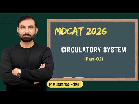 MDCAT 2026 | Lecture 19  | Circulation Part-02 |  Dr Sohail