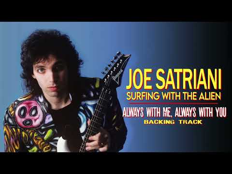 Joe Satriani - Always With Me, Always With You - Guitar Backing Track