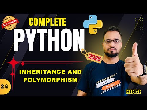 Python Tutorial In Hindi 24 Inheritance Vs Polymorphism In Python