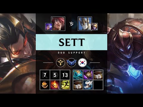 Sett Support vs Galio - KR Diamond Patch 25.16