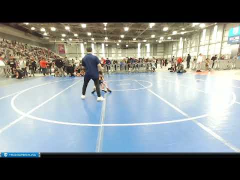 49 Lbs Quarterfinal - Nathan Diaz-Flores, Warriors Of Christ WOC Vs James Crisman, Oregon Ae0a