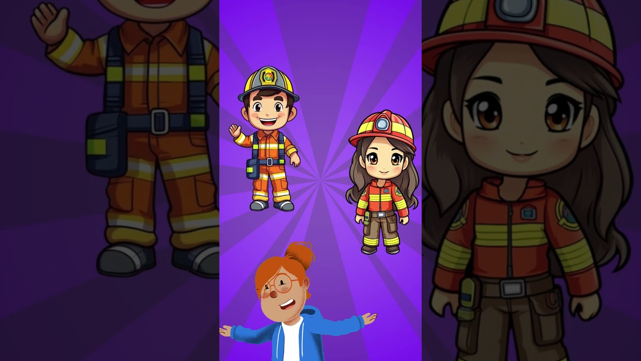 Professions | Fire Fighters | Freya's Fun Learning