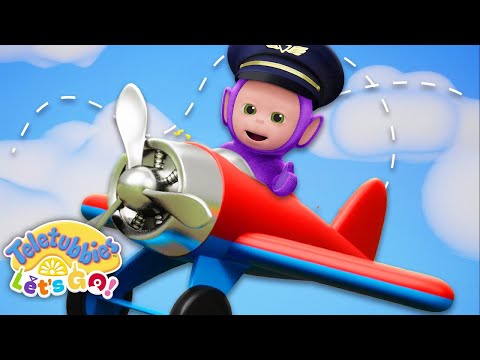 Tinky Winky The PILOT! | Teletubbies - Let's Go! | Cartoons for Kids | WildBrain Little Ones