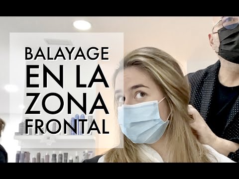 Como hacer Mechas Balayage zona Frontal - Tutorial