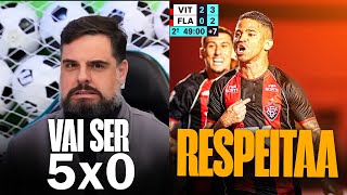 O DIA QUE O VITÓRIA CALOU A MÍDIA E ELIMINOU O FLAMENGO 