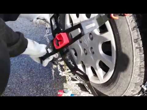 Αλυσιδες TRAK SNOW CHAINS τοποθετηση